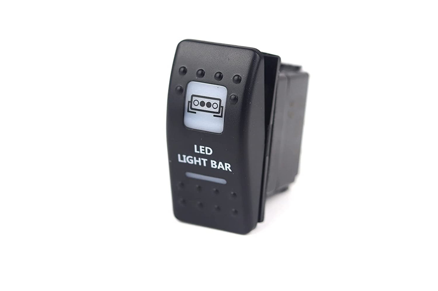 LED Light Bar - Amber Rocker Switch