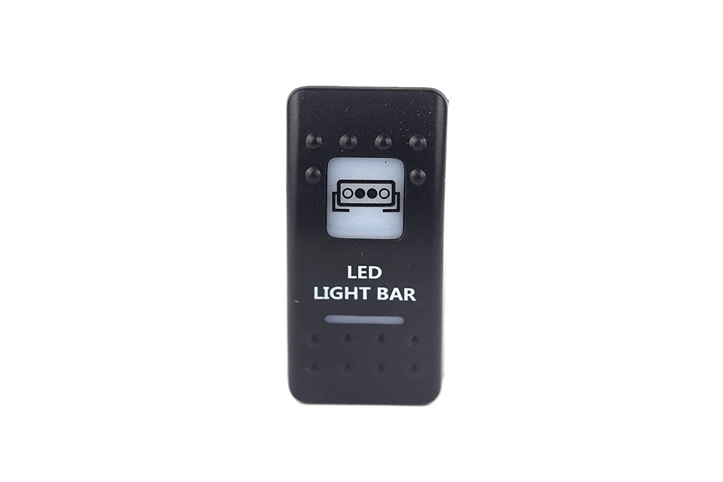 LED Light Bar - Amber Rocker Switch