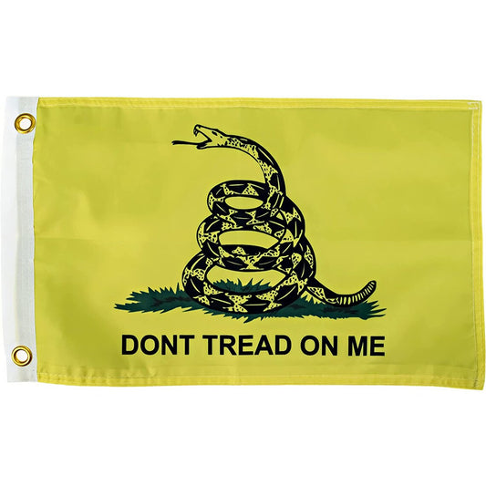 Don't Tread On Me Flag - 12x18 Inches