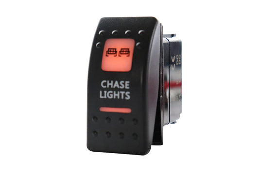 Chase Lights - Amber Rocker Switch