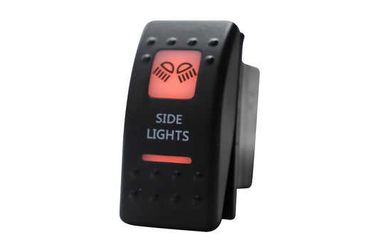Side Lights - Amber Rocker Switch