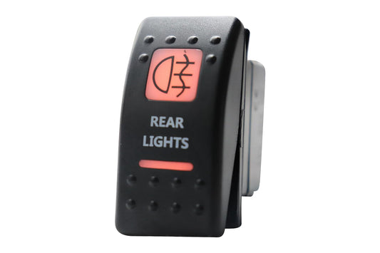 Rear Lights - Amber Rocker Switch