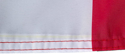 Half USA/Half Mexico Flag - 12x18 Inches