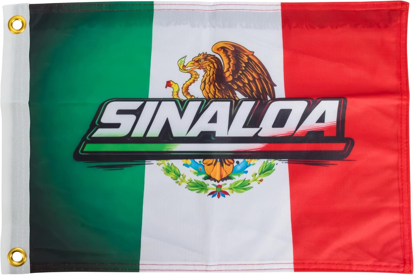 Sinaloa Mexico Flag - 12x18 Inches