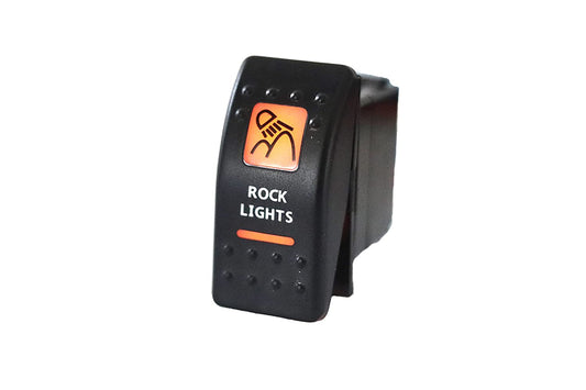 Rock Lights - Amber Rocker Switch