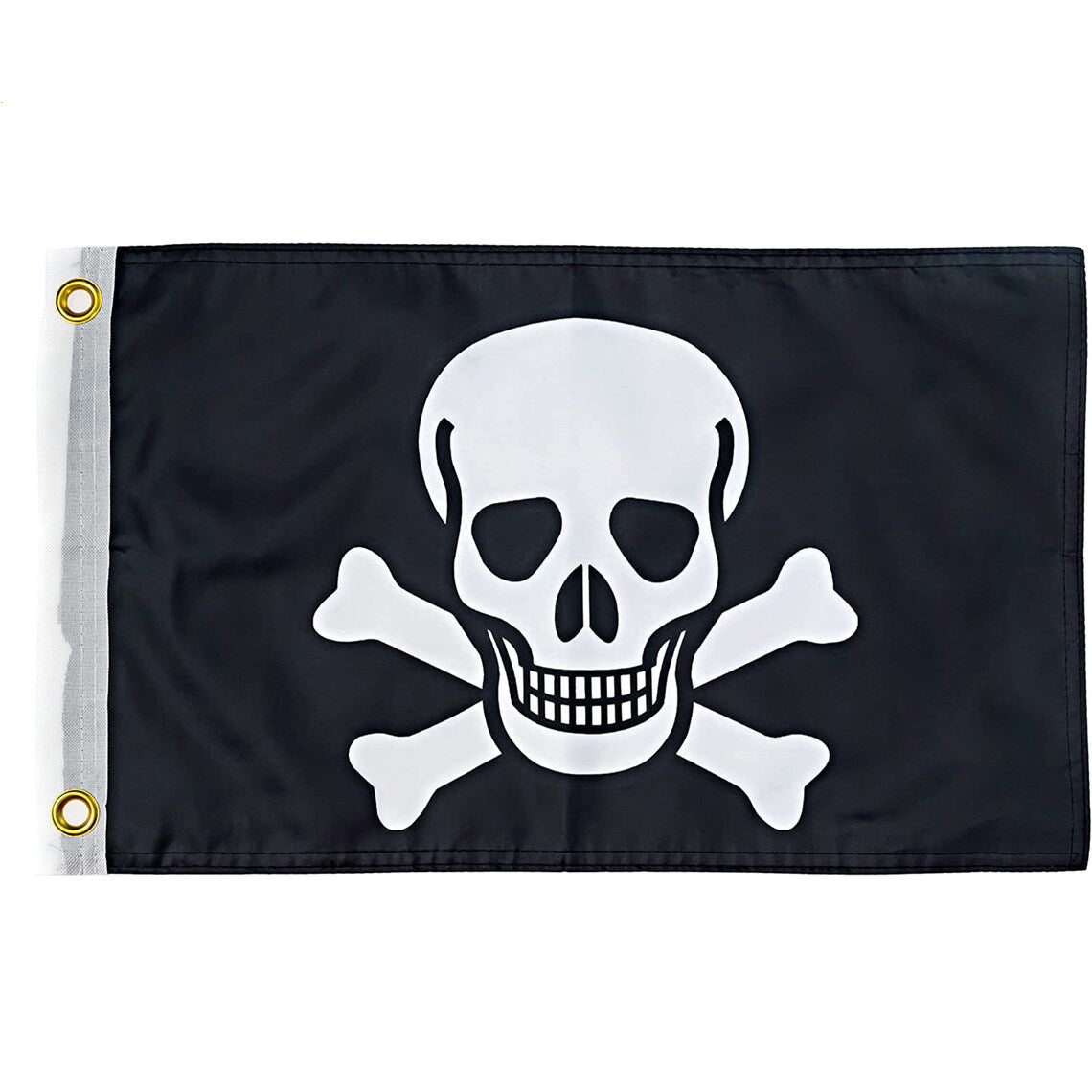 Skull Flag - 12x18 Inches