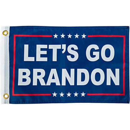 Let's Go Brandon Flag - 12x18 Inches