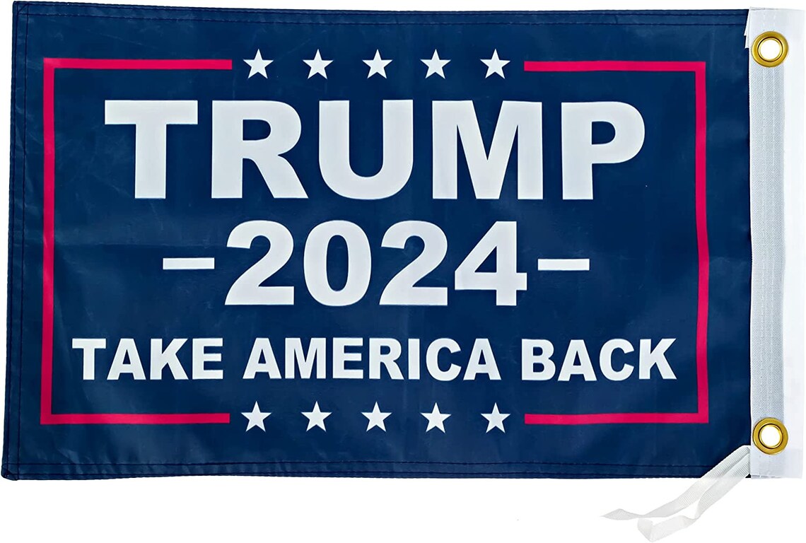 Trump 2024 Flag - 12x18 Inches